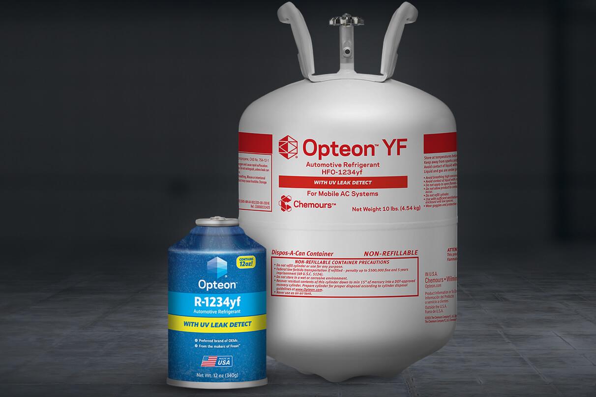 Opteon Leak Detect cannisters