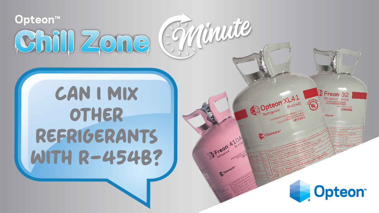 Mixing Refrigerants with R-4548