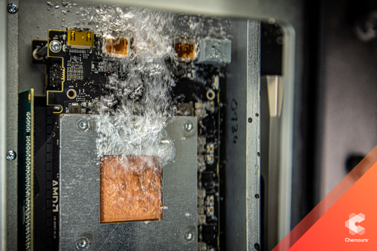 device in liquid cooling solution